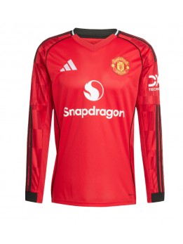 Manchester United Domaci Dres 2025-26 Dugim Rukavima